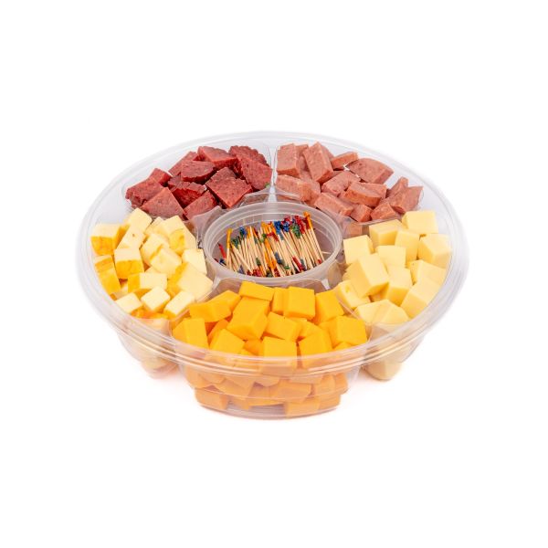 Cubed Salami & Cheese Platter