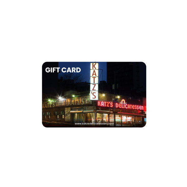 Katz's Electronic Gift Card