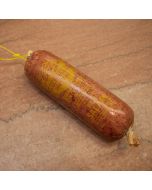 soft salami close up