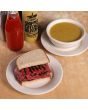 Half Sandwich with Split Pea Soup