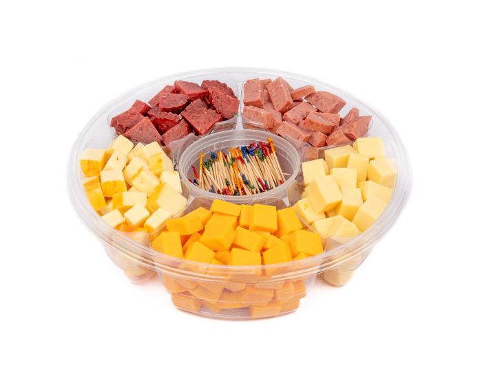 Cubed Salami & Cheese Platter