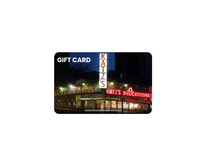 Katz's Electronic Gift Card