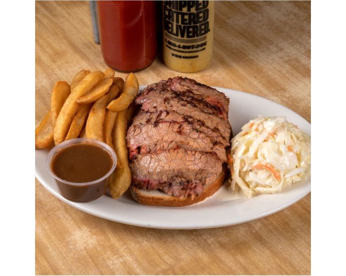 Hot Open Faced Sandwich Plate