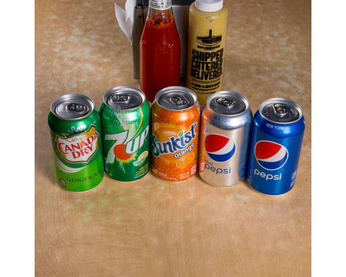 Canned Soda - Pepsi products