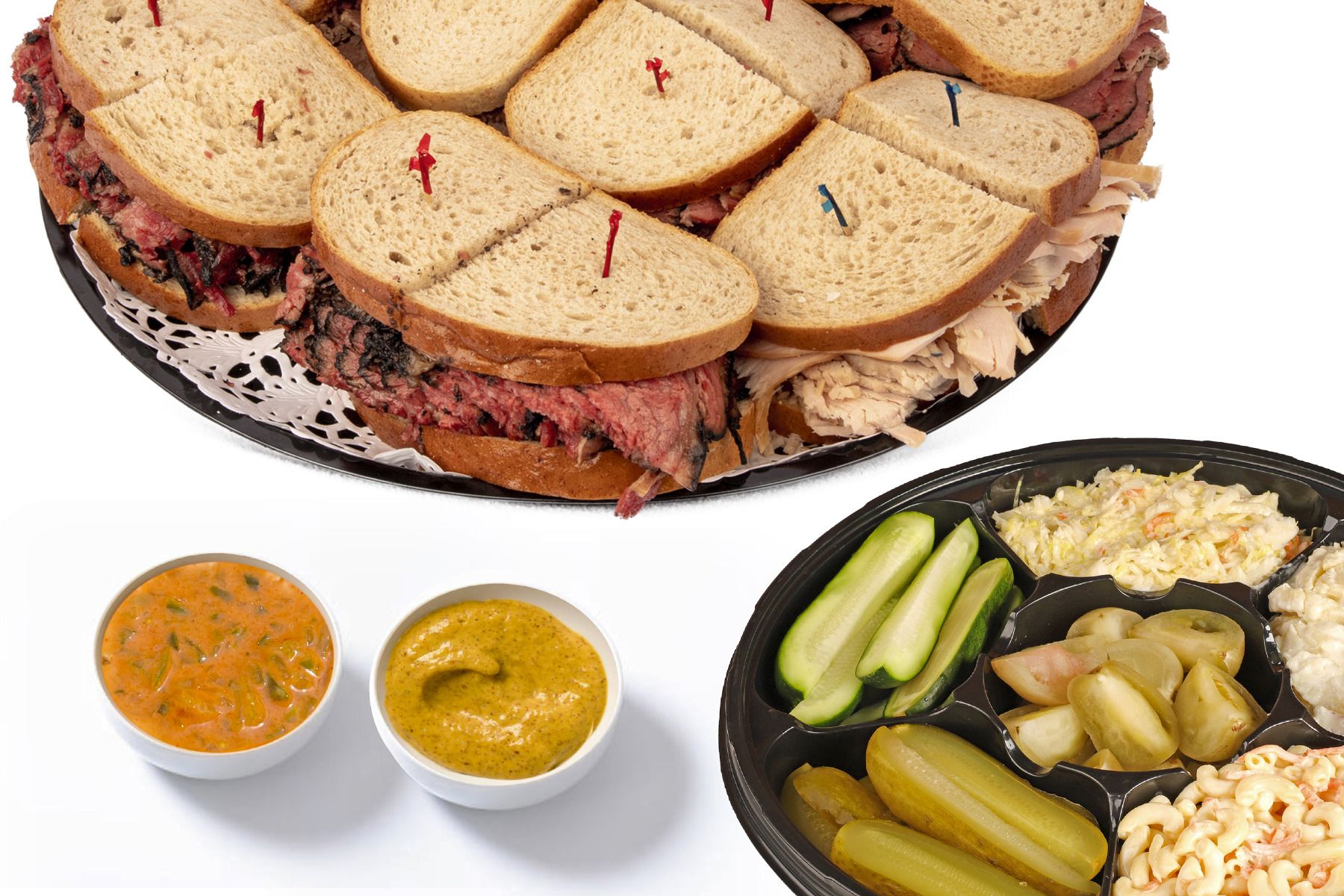 Hot sandwich platter
